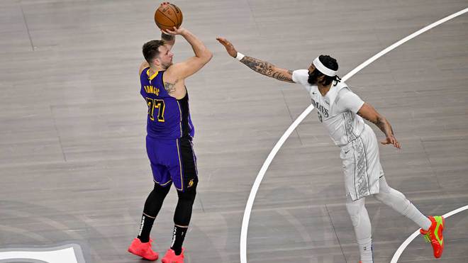 NBA传闻：卢卡·东契奇与安东尼·戴维斯将成湖人和独行侠季前赛主角