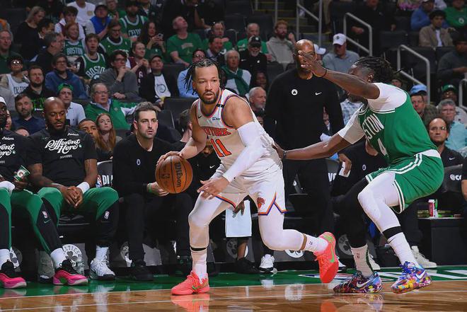 北京时间5月8日上午NBA季后赛东部半决赛G2，尼克斯客场险胜凯尔特人