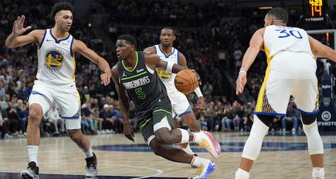 5月9日NBA季后赛半决赛：勇士队再负森林狼，穆迪发挥糟糕
