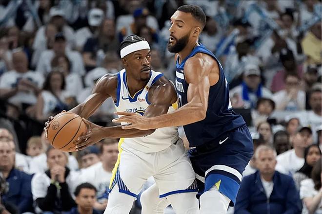 NBA 季后赛西部半决赛：勇士负森林狼，库里伤缺致局势不利
