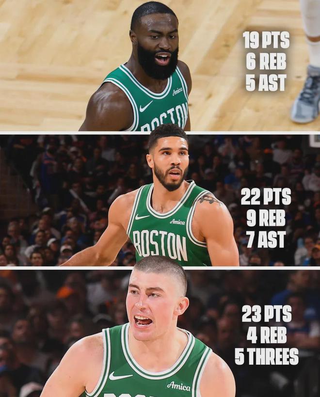 NBA 季后赛凯尔特人对阵尼克斯，塔图姆状态成关键