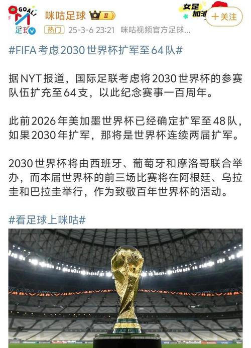 5月10日凌晨国际足联理事会通过女足世界杯扩军决议，2031年起参赛队将增至48队